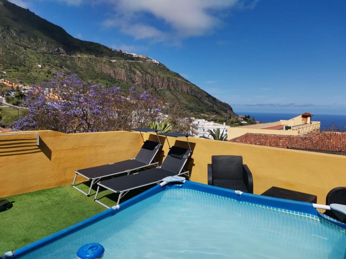 Canarian House With Views And Pool Лос-Реалехос Экстерьер фото