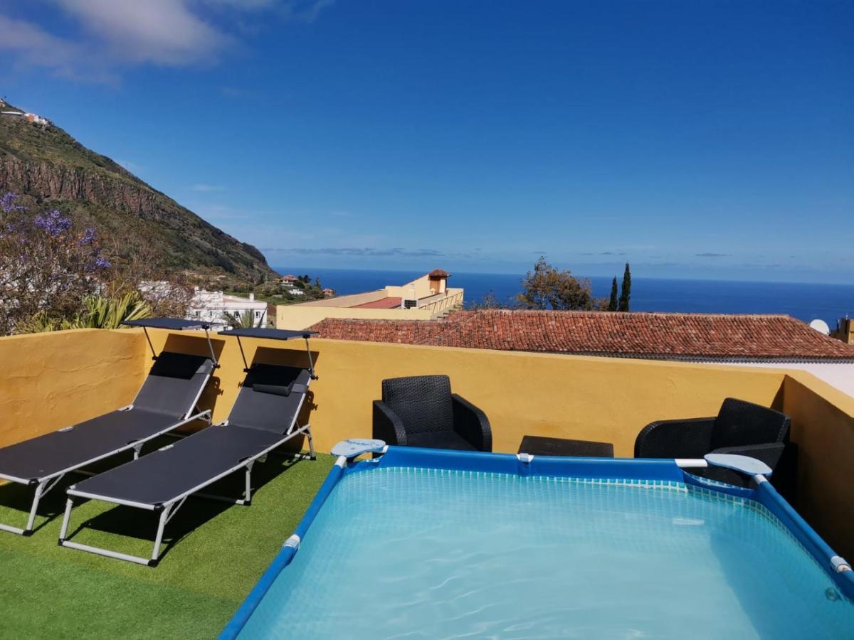 Canarian House With Views And Pool Лос-Реалехос Экстерьер фото